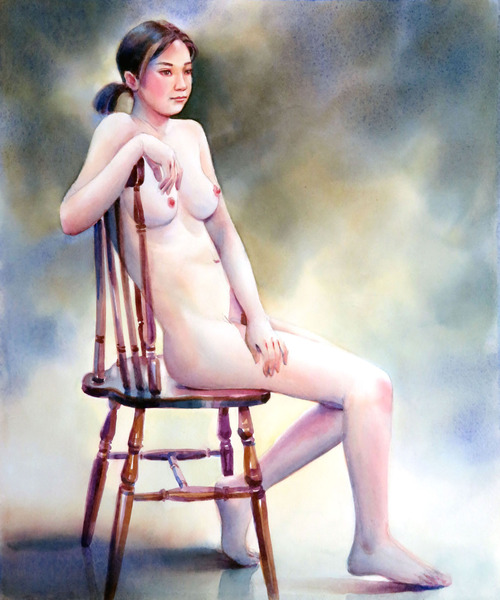 裸婦2」 by 工場長｜アート・絵画の販売(通販)サイト Artmeter - 国内 ...