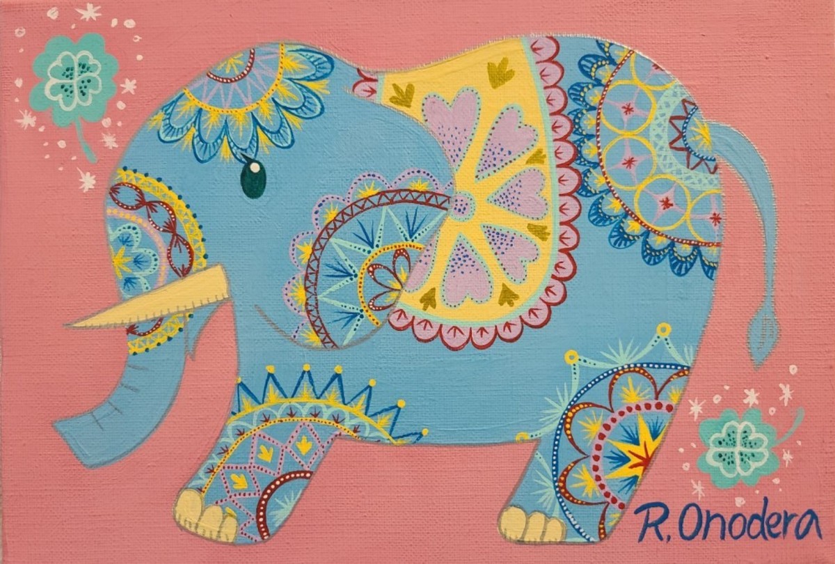 Colorful Elephant 2