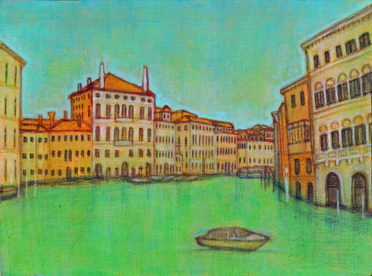 イタリア アートフレーム 額絵 風景画 デュバル FAL-4347L - 絵画