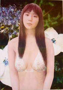 Title:「紫陽花と裸婦1/5(人596)」 Artist:「桐山昌弘」 Comment:「小さな裸婦」 ART-Meter