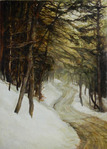 「Snowy road」