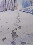 「雪の小路」
