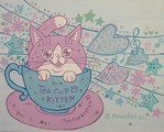 「Tea cup kitten ハチワレ」